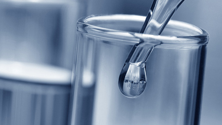 Laboratorio dettaglio fiala